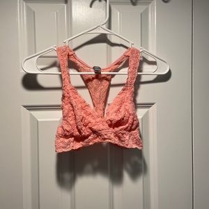 Aerie peach bralette